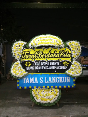 Papan Bunga Duka di Pasirjati